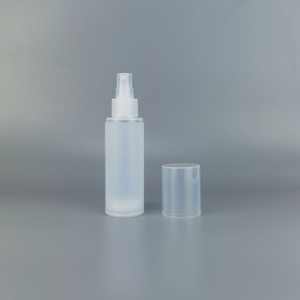 80ml Frosted PP Transparent All Plastic Airless Spray Bottles