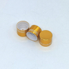 18-410 Metal Overshell Gold Continuous Thread Cap