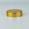 53-400 Shiny Gold Metal Shelled Lid with Foam Liner