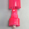 24-410 Red PP Plastic Smooth Skirt Fine Mist Fingertip Sprayer with Red Full Overcap (0.12-0.14 Cc Output)
