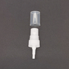 18-400 White PP Plastic Ribbed Skirt Fine Mist Fingertip Sprayer with Overcap(0.12-0.14 Cc Output)